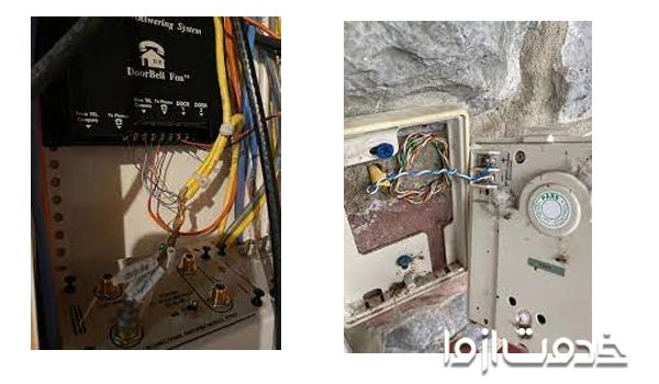 کابل‌کشی طولانی یا غیراستاندارد از دلایل پرش تصویر در آیفون تصویری